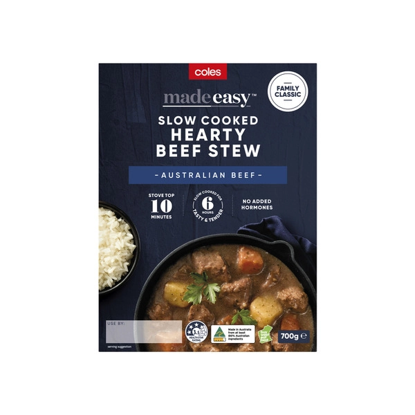 Coles Made Easy Family Classic Hearty Beef Stew 700g