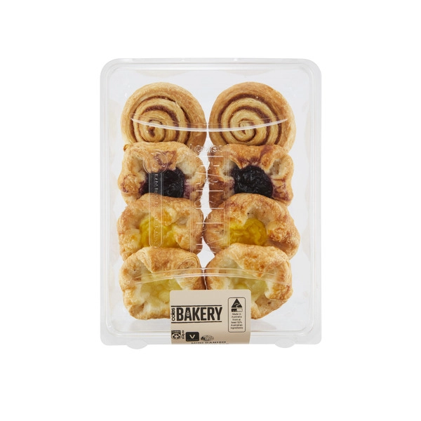 Coles Mini Danish Selection 8 pack