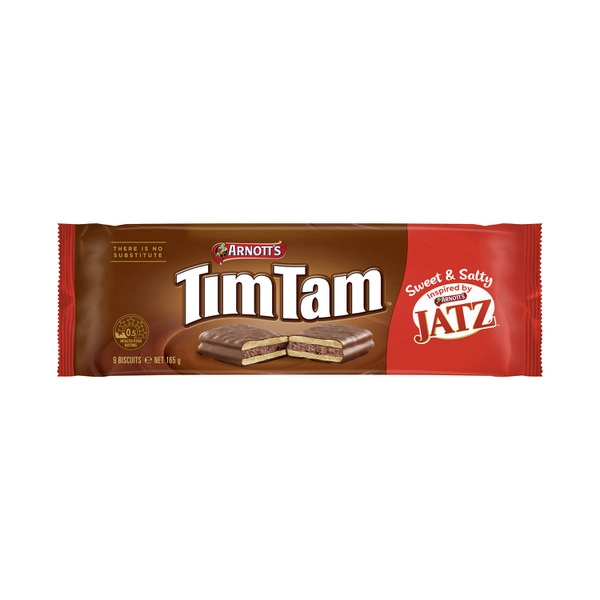 Arnotts Tim Tam Chocolate Biscuits Inspired by Jatz 165g