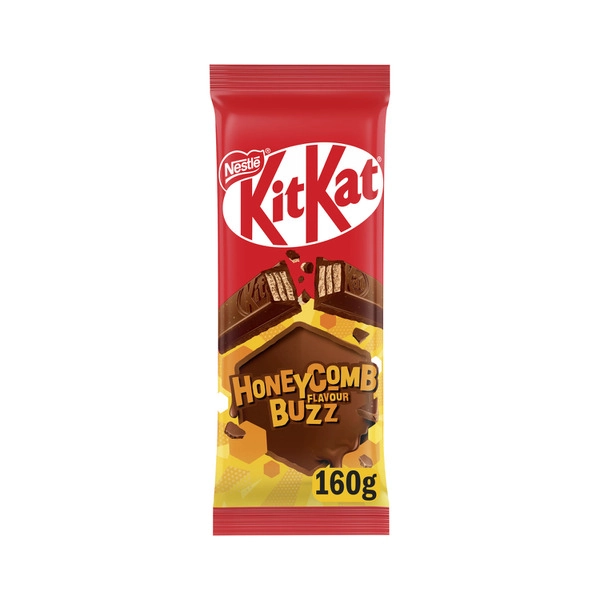 Nestle Block Chocolate KIT KAT HONEYCOMB BUZZ BLOCK CHOCOLATE 160G 