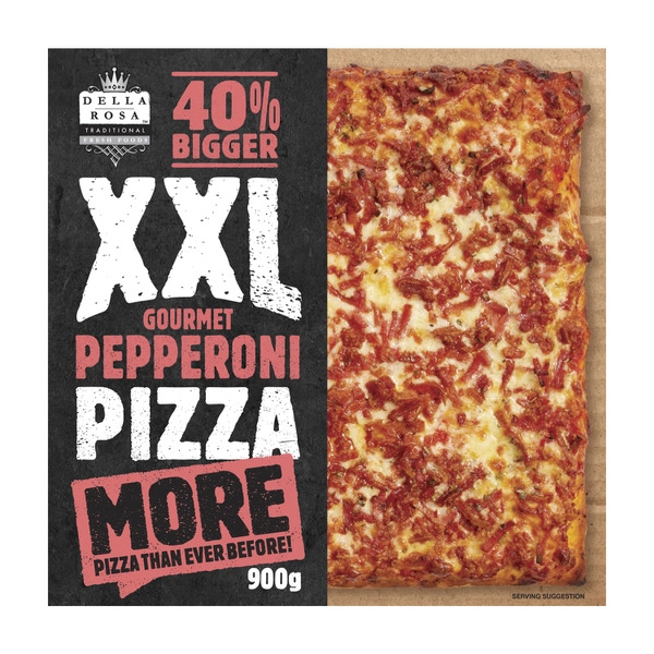 Della Rosa XXL Pepperoni Pizza 900g