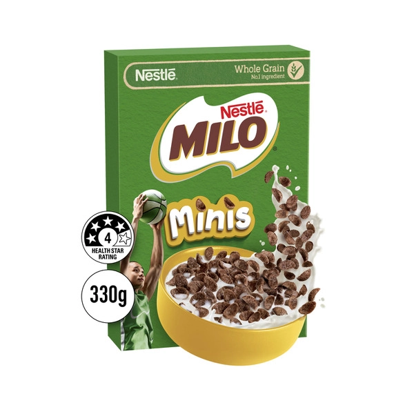 Nestle Milo Mini's NESTLE MILO MINI'S CEREAL 330G 