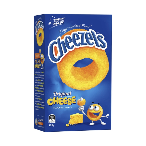 Cheezels Original Cheese Snacks 125g