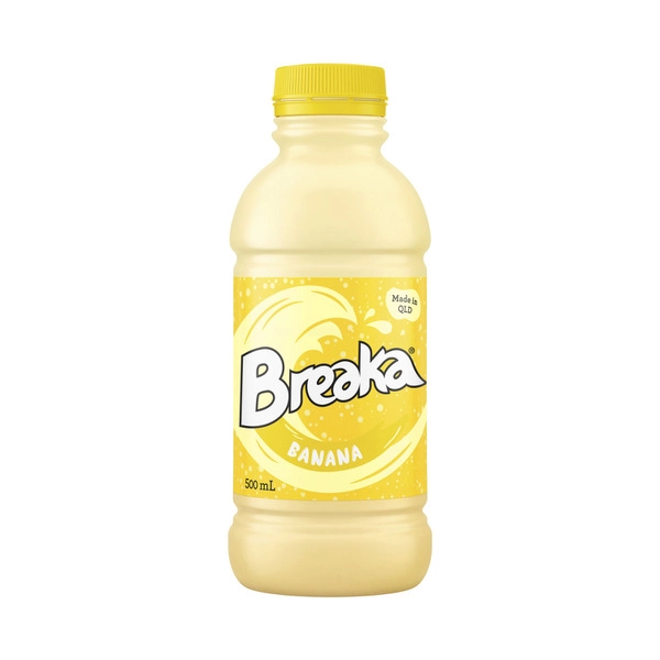 Breaka Banana Flavoured Milk 500mL