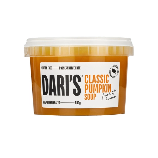 Dari's Classic Pumpkin Soup 550g