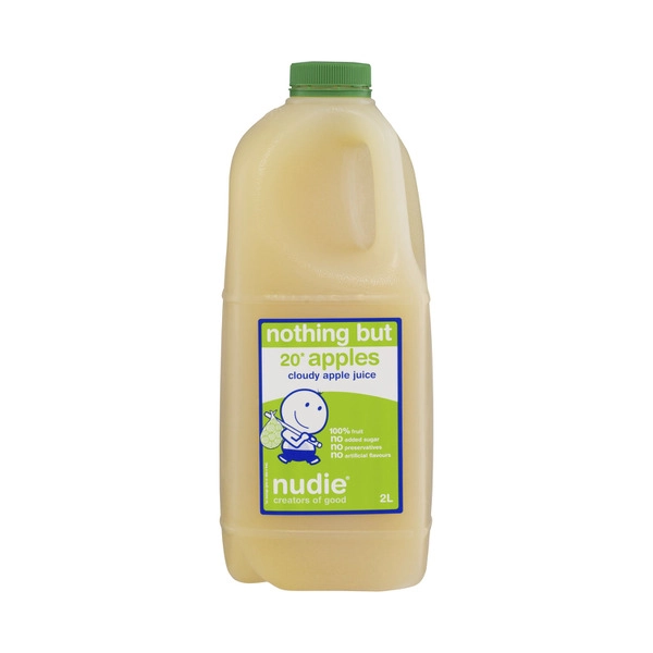 Nudie Cloudy Apple Juice Chilled 2L