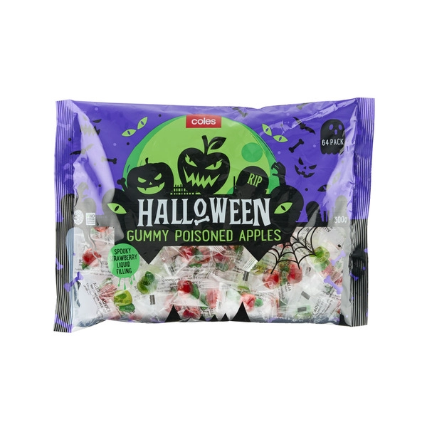 Coles Halloween Poisoned Apples 300g