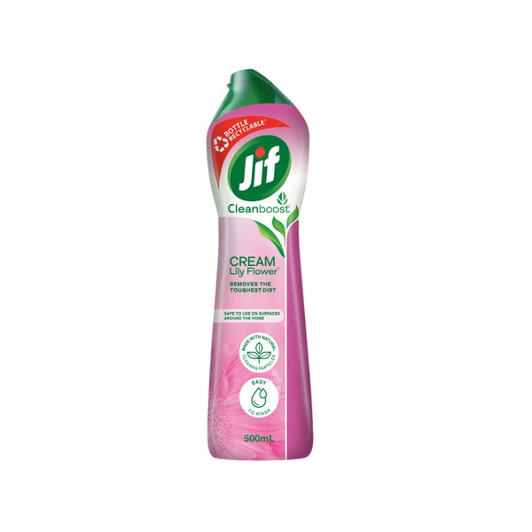 Jif Cream Lily Flower Cleanser 500mL