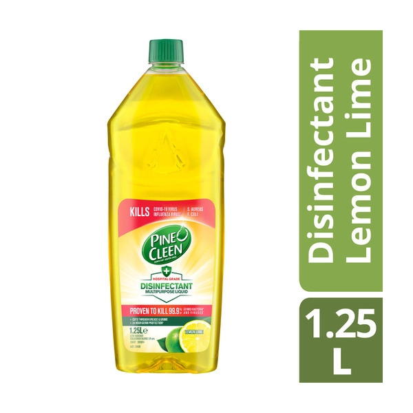 Pine O Cleen Lemon Lime Disinfectant Liquid 1.25L