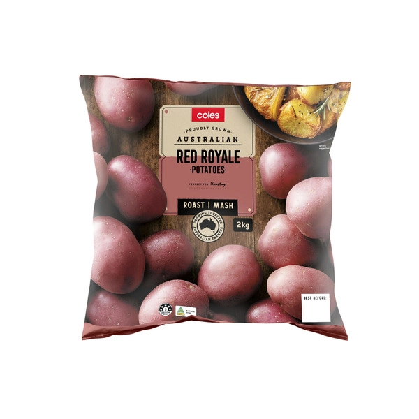 Coles COLES RED WASHED POTATOES:RED ROYALE:.:2 KG 