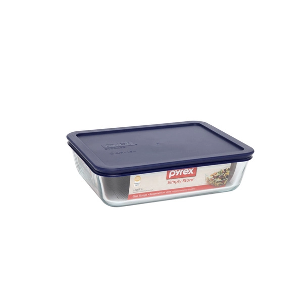 Pyrex Simply Store Glass Rectangle Container 1.4L 1 each