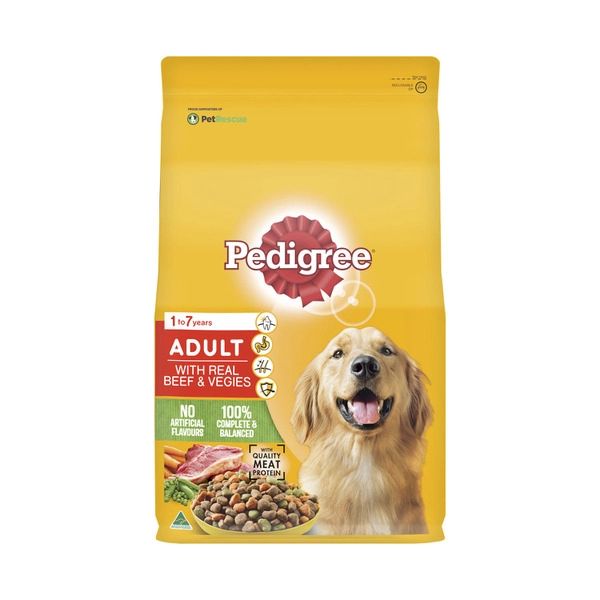 Pedigree Dry Dog Food Beef & Vegetables 3kg