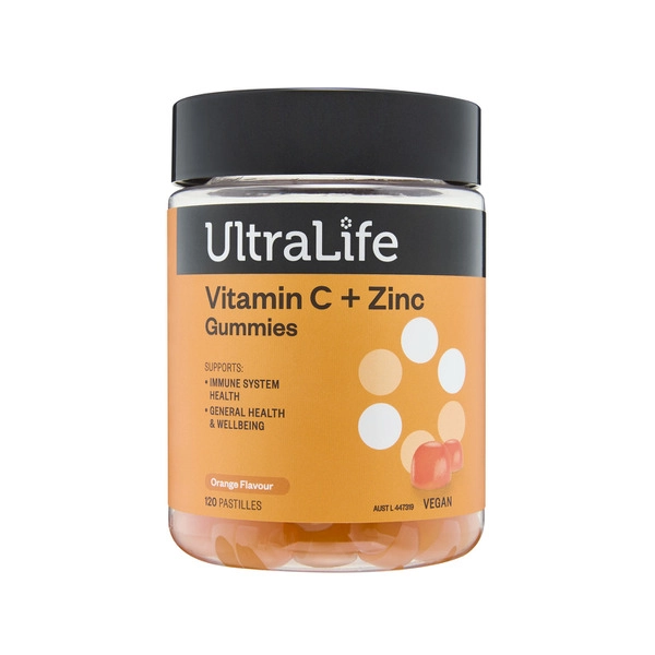 Ultralife Adult Gummies Vitamin C + Zinc 120 pack