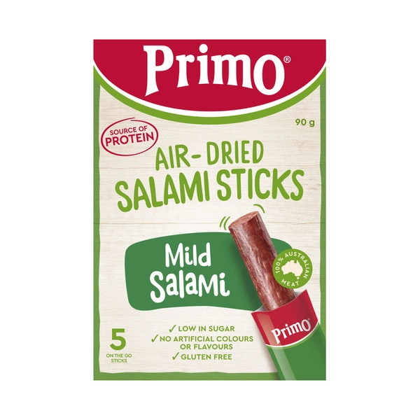 Primo Air-Dried Salami Mild Salami Sticks 90g