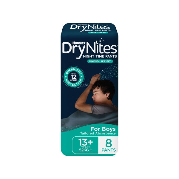 Huggies Drynites Boy 13+ 8 pack