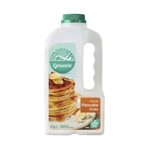 Green's Pancake Shake Mix Maple Syrup 325g