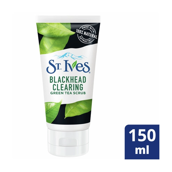 St Ives Blackhead Clear Green Tea Scrub 150mL