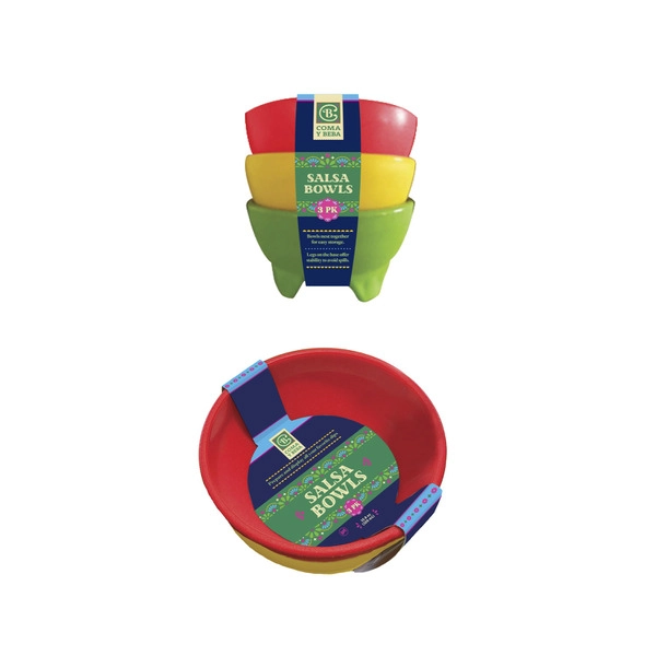 Coma Y Beba Salsa Bowls - 3 Pack 1 each