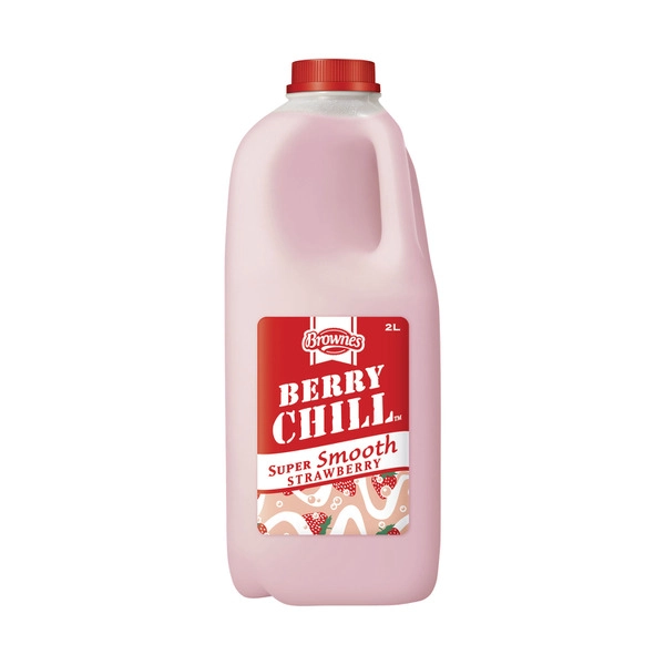 Brownes Chill Strawberry Flavoured Milk 2L