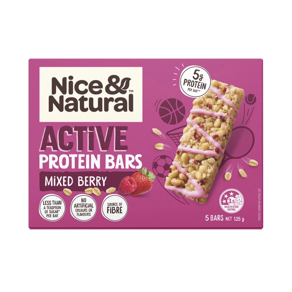 Nice&natural Active NICE & NATURAL ACTIVE PROTEIN MIXED BERRY 125G 