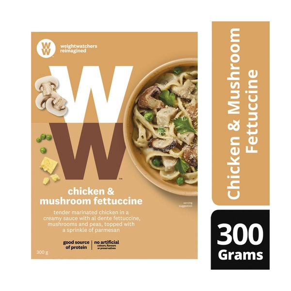 Weight Watchers Frozen Chicken & Mushroom Fettuccine 300g