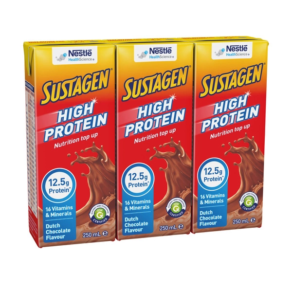 Sustagen Chocolate 3x250mL 750mL