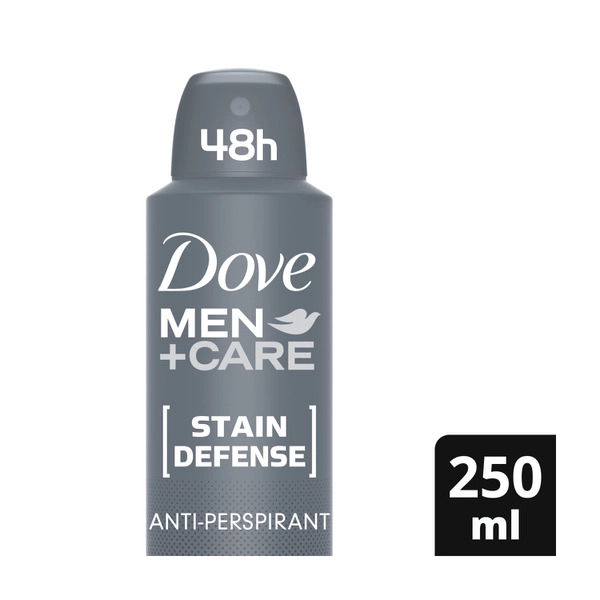 Dove Men+ Care DOVE MEN+ CARE ANTIPERSPIRANT AEROSOL DEODORANT STAIN DEFENCE 250 ML 