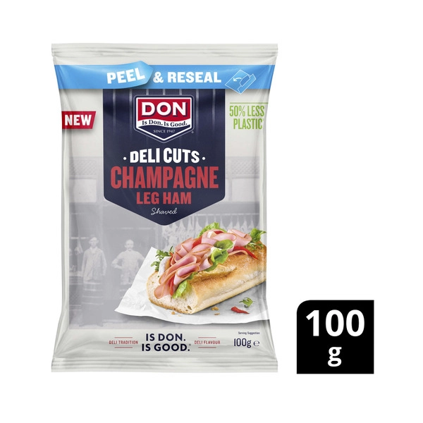 Don Deli Cuts Champagne Shaved Ham 100g