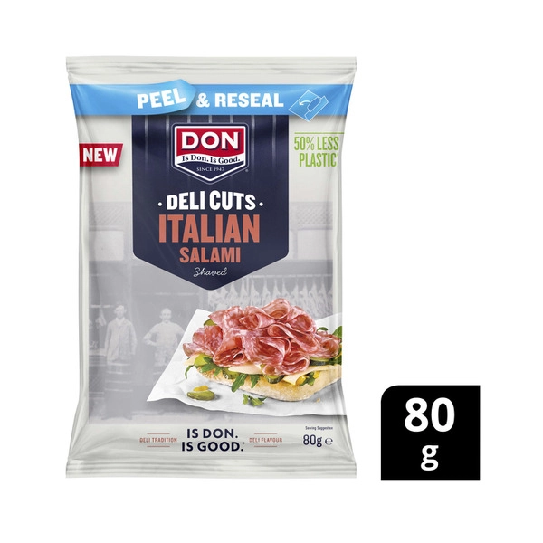 Don Deli Cuts Italian Shaved Salami 80g