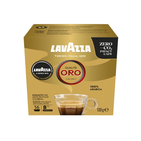 Lavazza Qualita Oro A Modo Mio Coffee Pods 16 pack