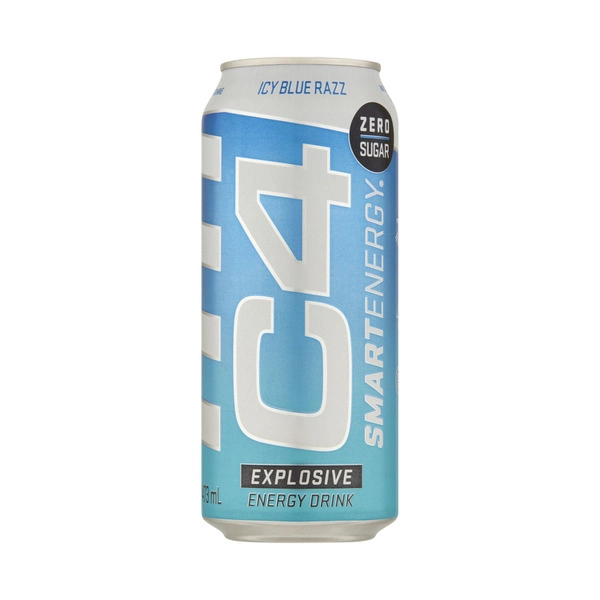 C4 Smart Energy Drink Icy Blue Razz 473mL