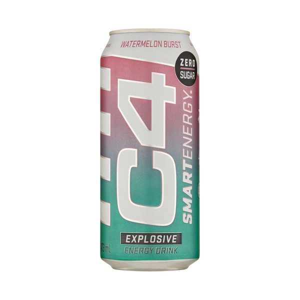 C4 Smart Energy Drink Watermelon Burst 473mL