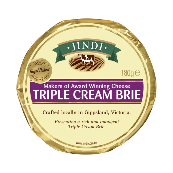 Jindi Triple Cream Brie 180g