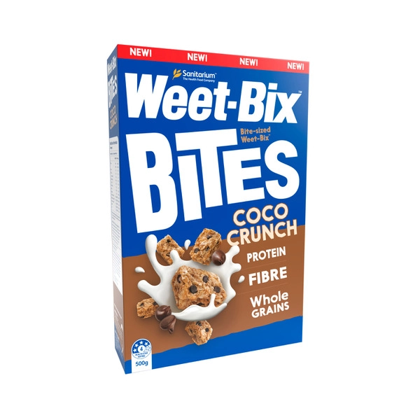 Sanitarium Weet-Bix Bites Coco Crunch Breakfast Cereal 500g