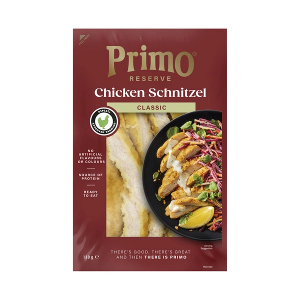 Primo Reserve Chicken Schnitzel 130g