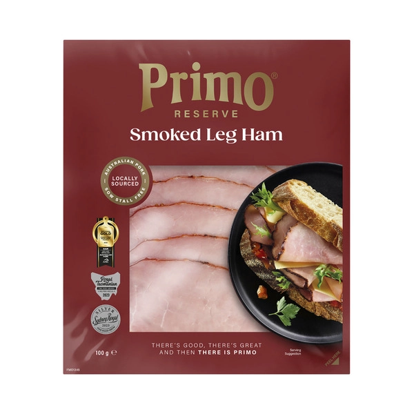 Primo Reserve Smoked Leg Ham 100g