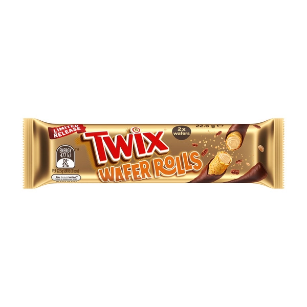 Mars Chocolate Twix Wafer Roll 22.5g