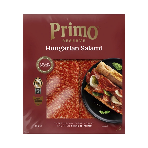 Primo Reserve Hungarian Salami 80g