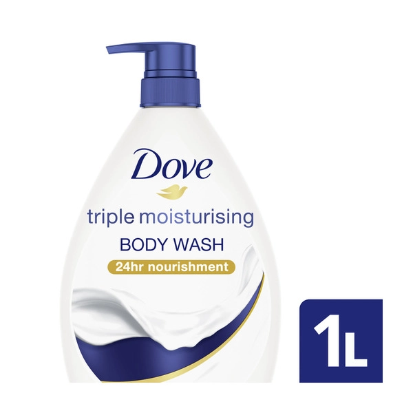 Dove Triple Moisturising Body Wash 1L