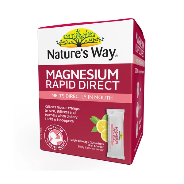 Natures Way Rapid Direct Magnesium 20 pack