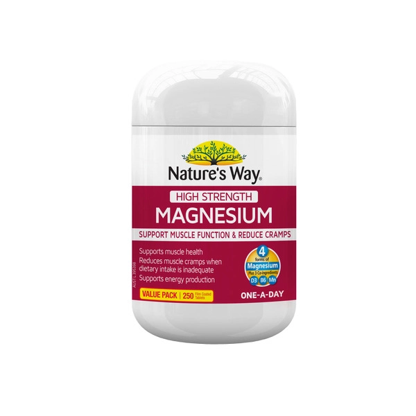 Natures Way High NATURES WAY HIGH STRENGTH MAGNESIUM 250PK 