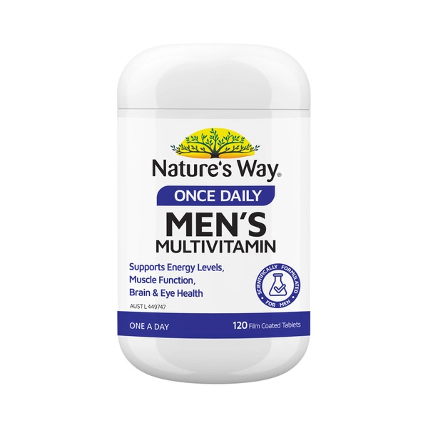 Natures Way Mens Multivitamin 120 pack