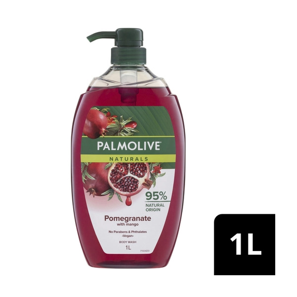 Palmolive Naturals Body Wash Pomegranate Mango 1L