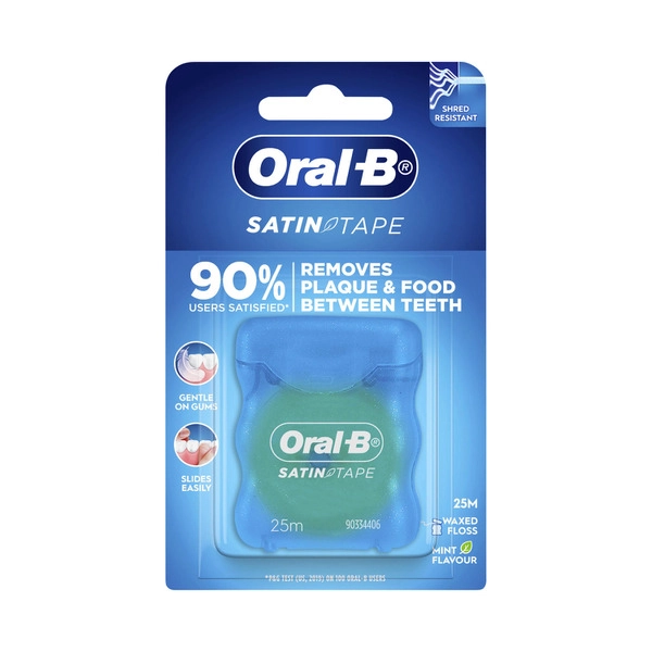 Oral-B Satin tape Mint dental floss 25m