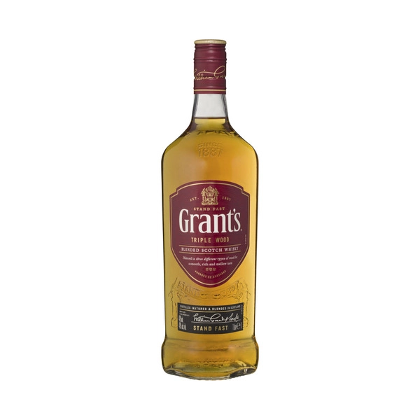 Grant's Triple Wood Scotch Whisky 1L 1 Each