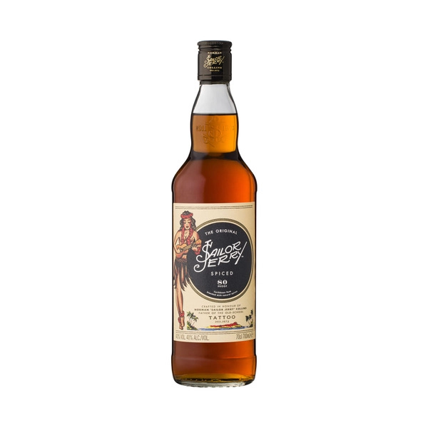 Sailor Jerry Caribbean Rum 700mL 1 Each