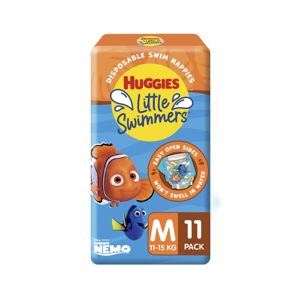 Huggies Little Swimmers Swim Nappies Medium (11-15kg) 11 pack