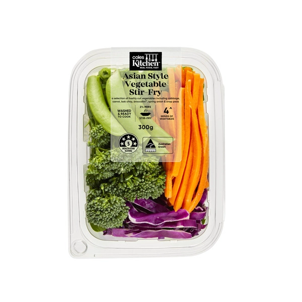 Coles Asian Style Vegetable Stir Fry 300g