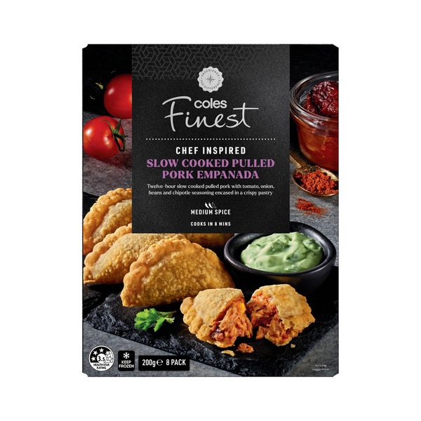 Coles Finest Slow Cooked Pulled Pork Empanada 200g