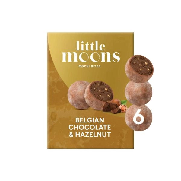 Little Moons Mochi Bites Belgian Chocolate & Hazlenut 192g